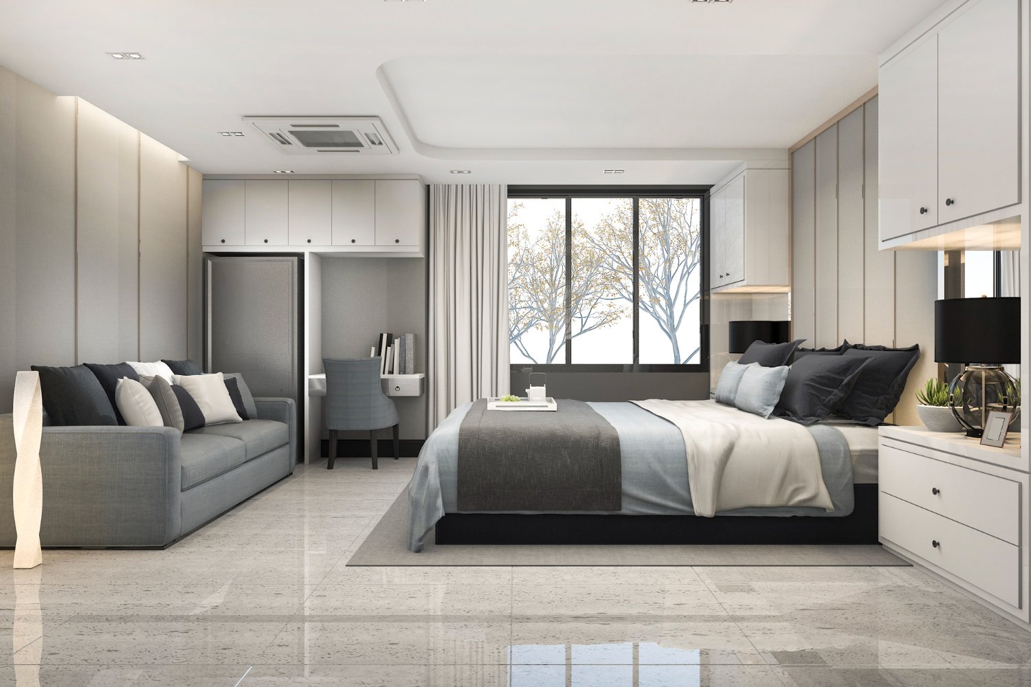 Contemporary Bedroom