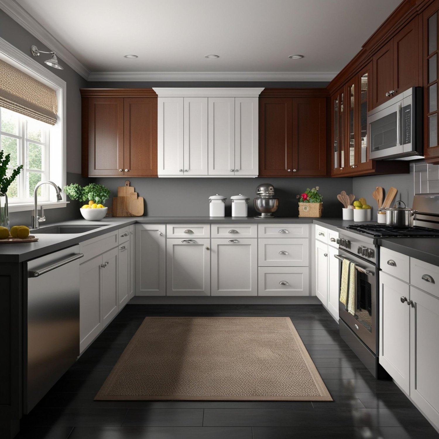 U-Shaped Kitchen