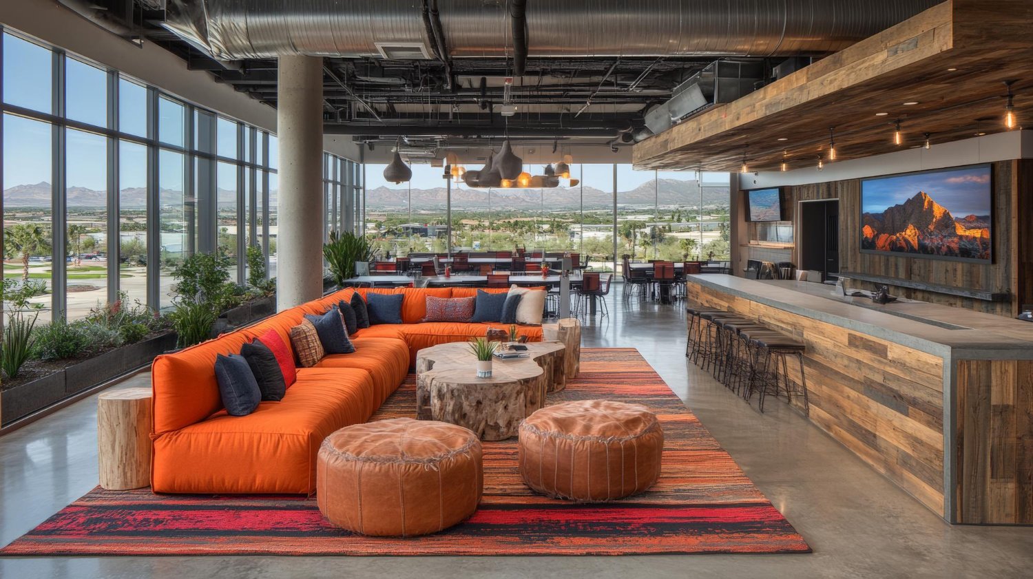 Industrial Living Room