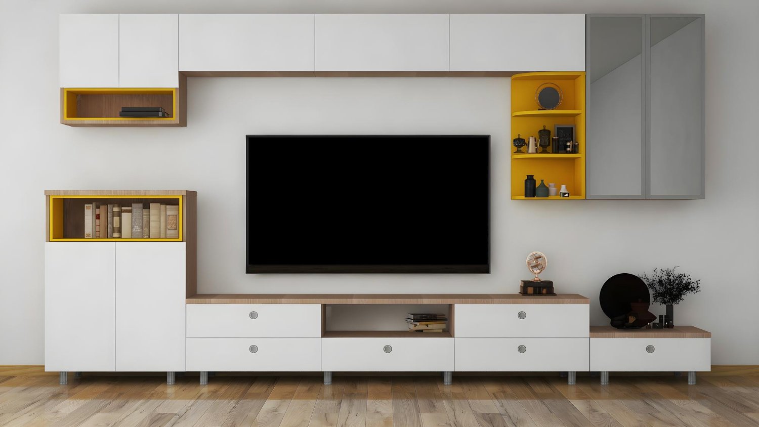 Wall Mounted TV Unit